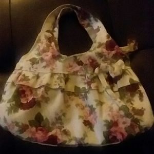 Small little girl floral purse